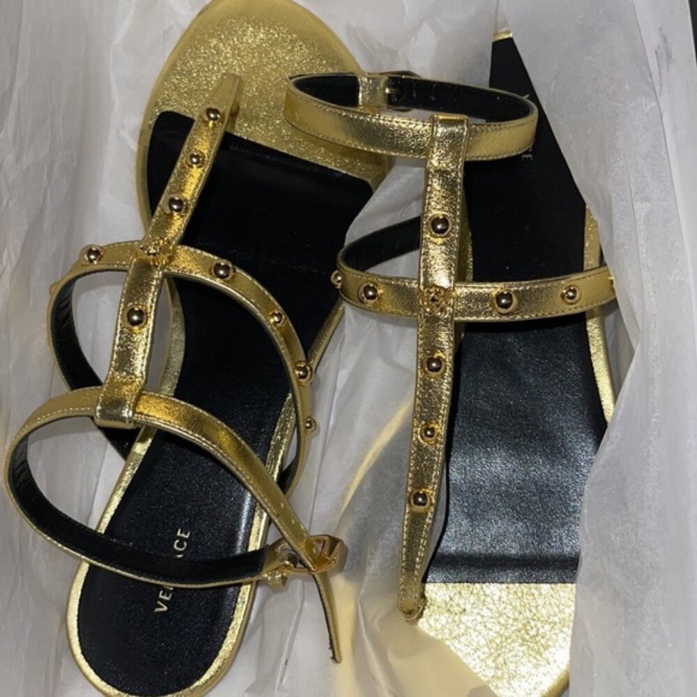 100% Authentic Versace Sandals Size 40